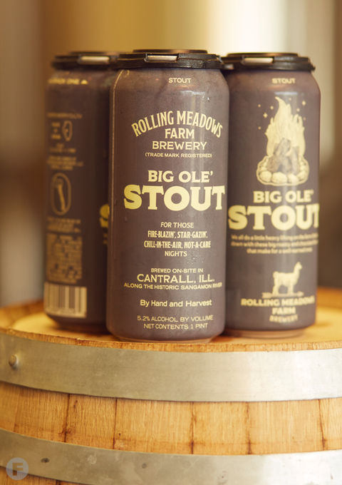Rolling Meadows Farm Brewery Big Ole Stout
